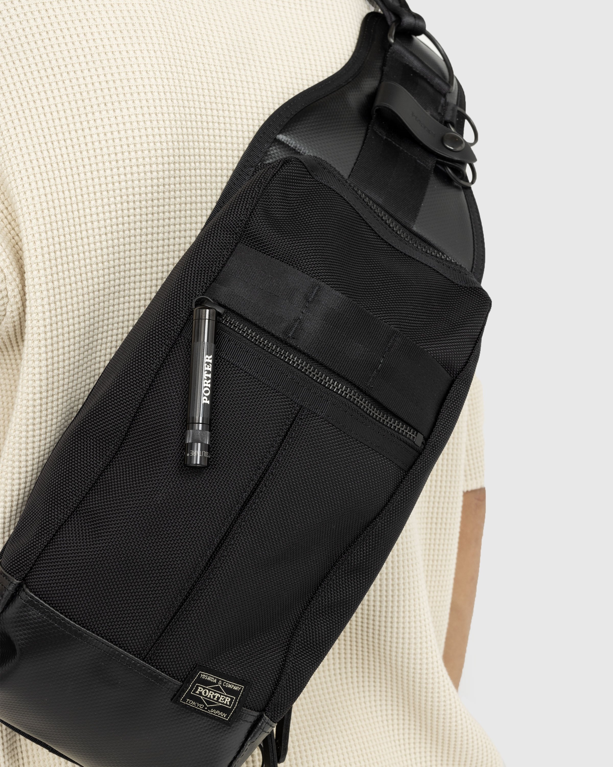 Porter Yoshida Co. Heat Sling Shoulder Bag Black