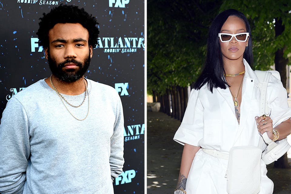donald glover rihanna movie rumors