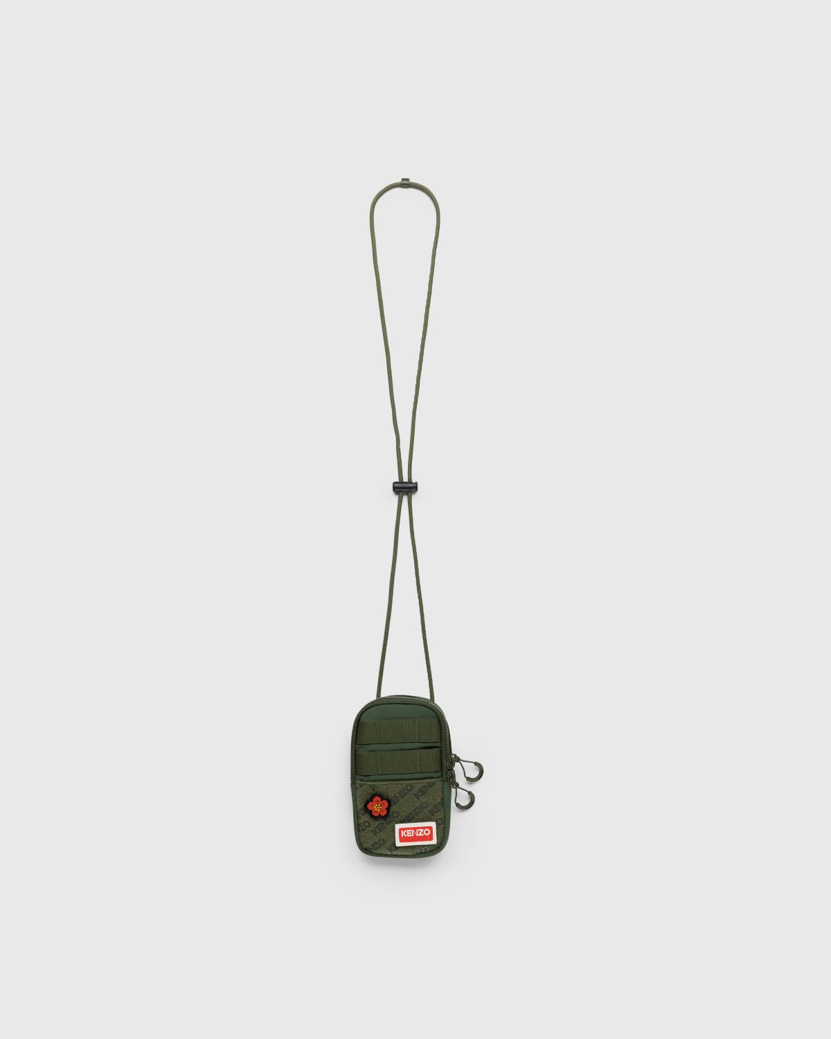Kenzo – SLG Crossbody Dark Khaki - Shoulder Bags - Green - Image 1