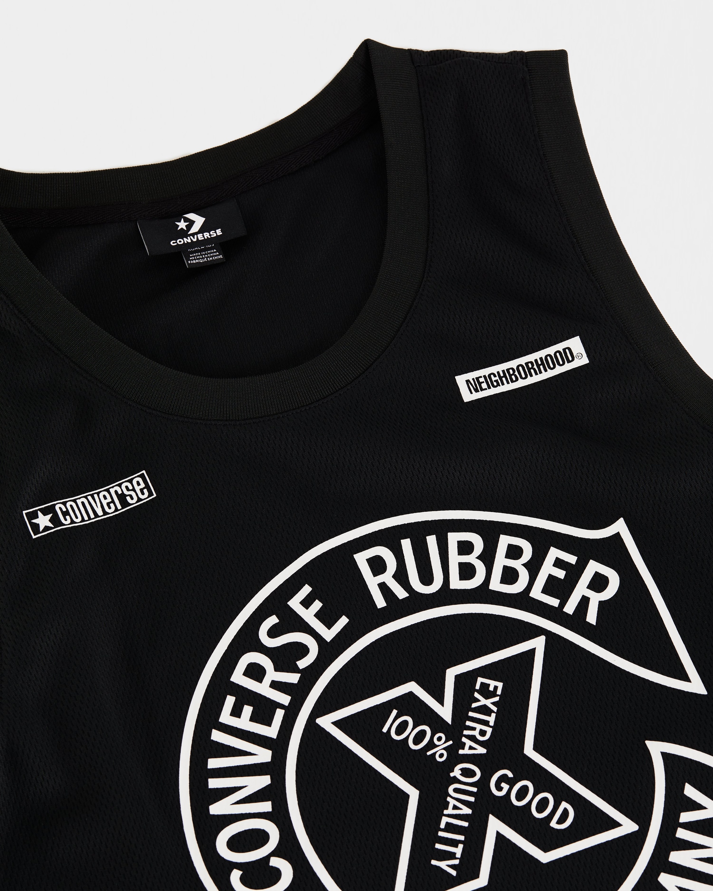 Converse x NBHD – Black Jersey - Sweats - Black - Image 3
