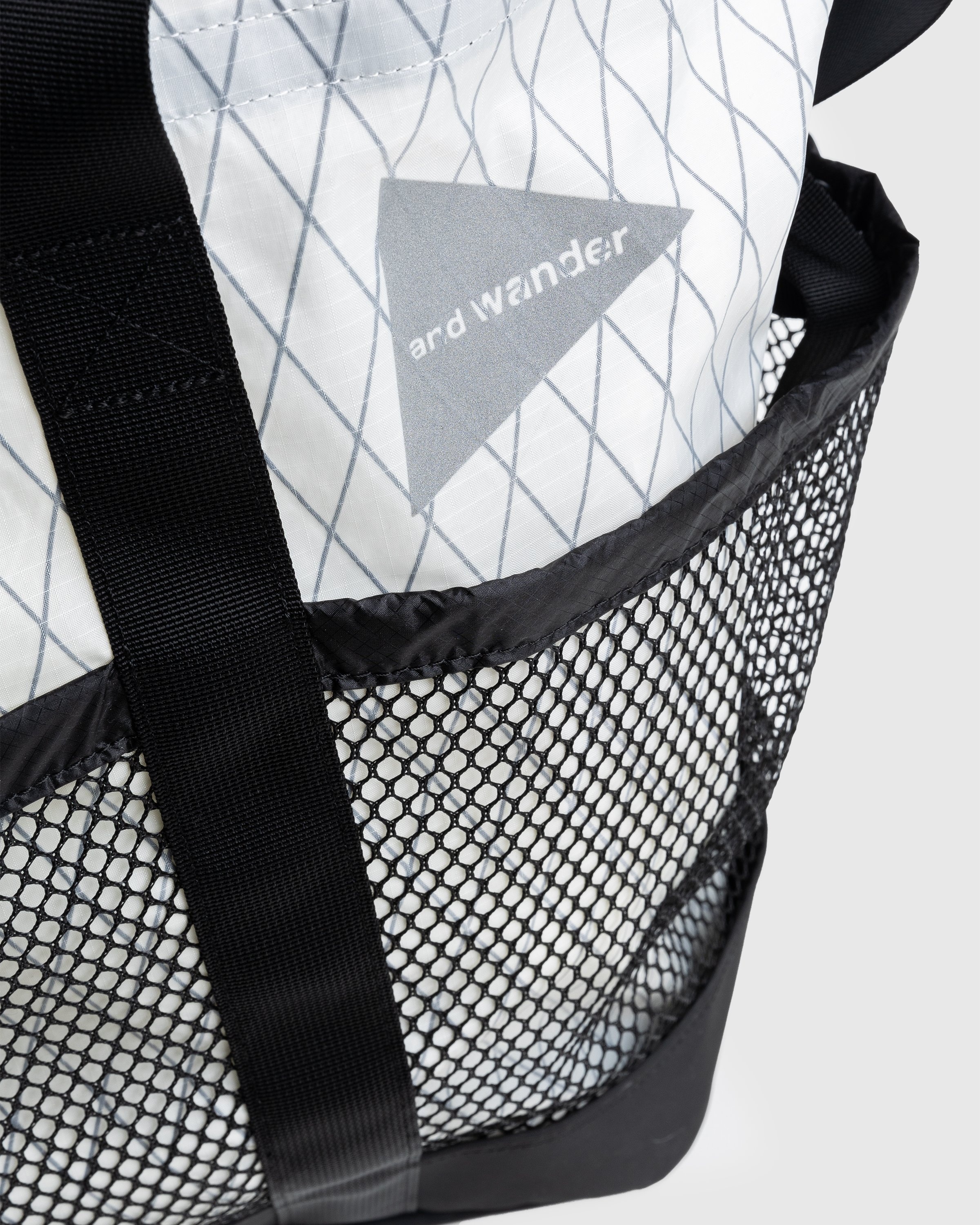 And Wander – X-Pac 45L Tote Bag Off White - Bags - Beige - Image 5