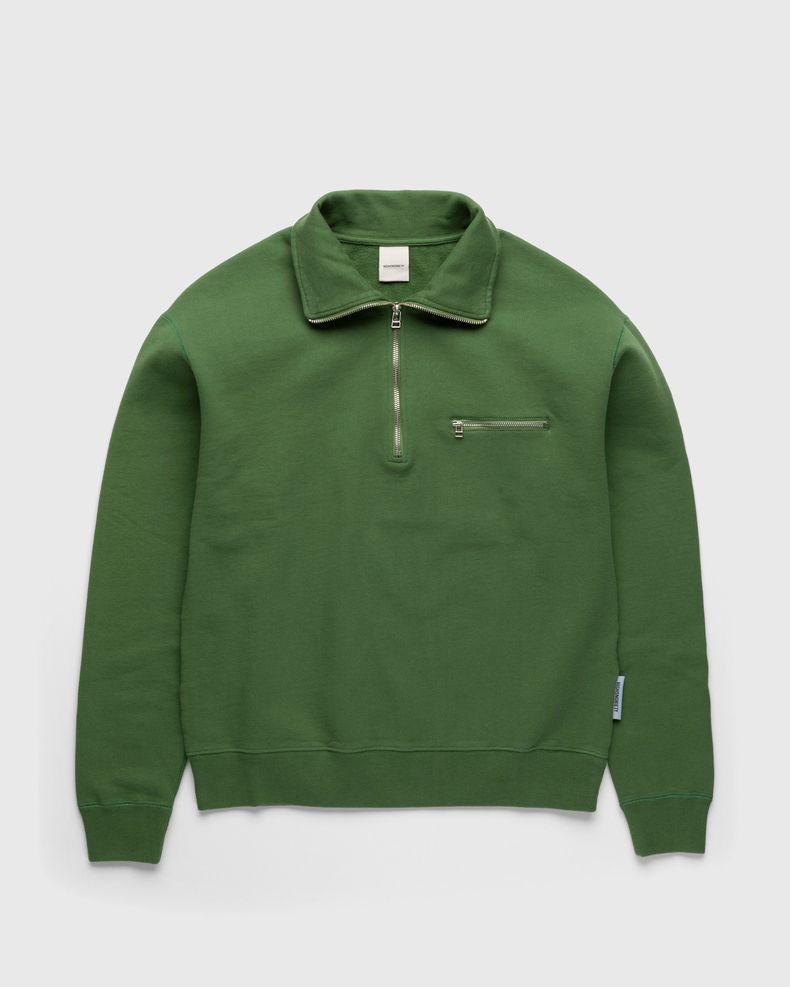 Classic Quarter Zip Fleece Olive