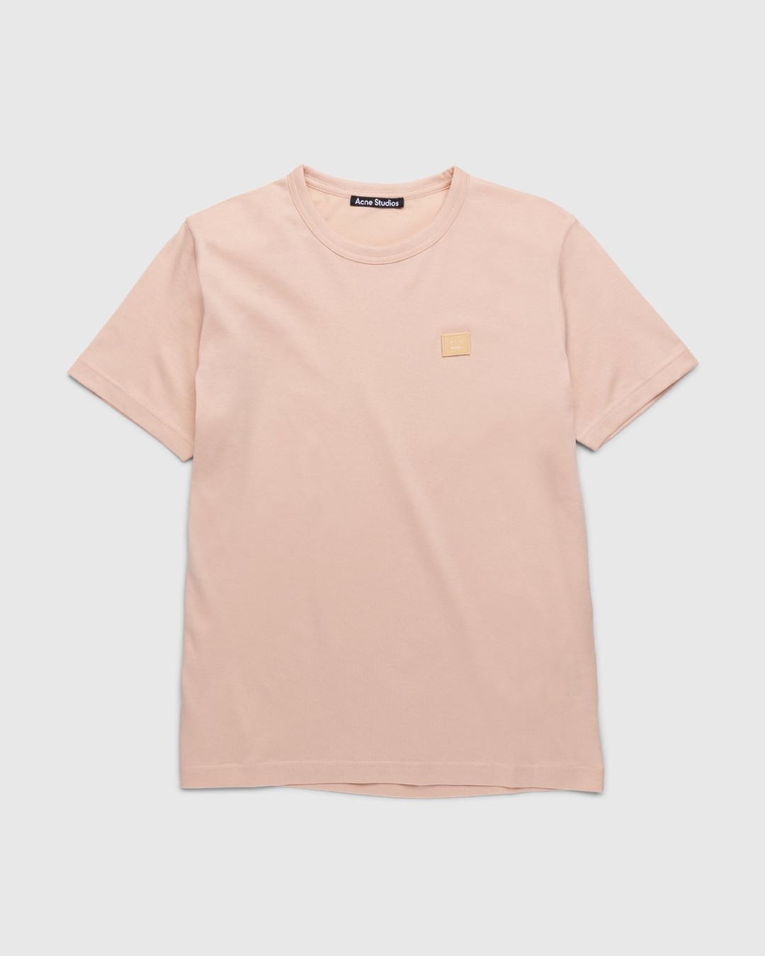 Acne Studios – Slim Fit T-Shirt Powder Pink - T-shirts - Pink - Image 1