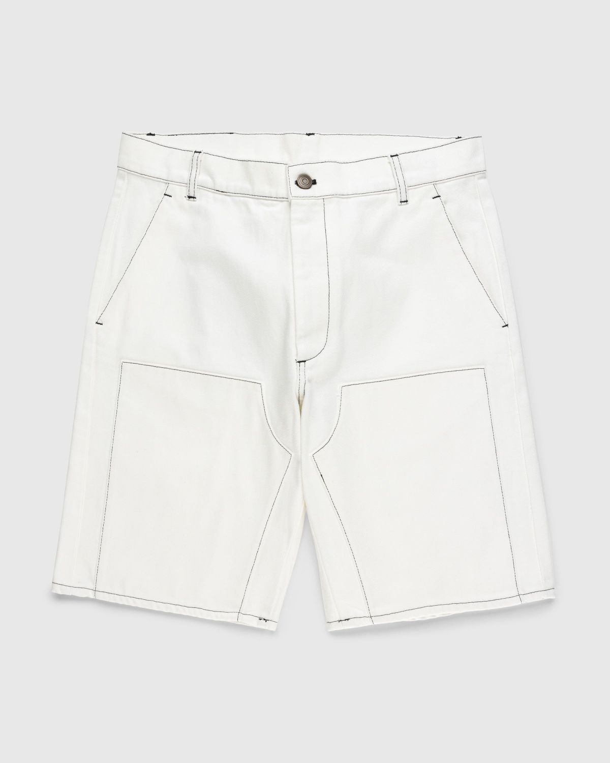 Winnie New York – Denim Shorts Ivory - Shorts - Beige - Image 1