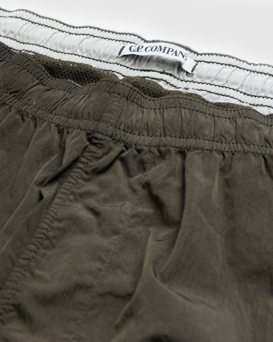 C.P. Company – Eco-Chrome R Utility Swim Shorts Ivy Green - Swimwear - Green - Image 5