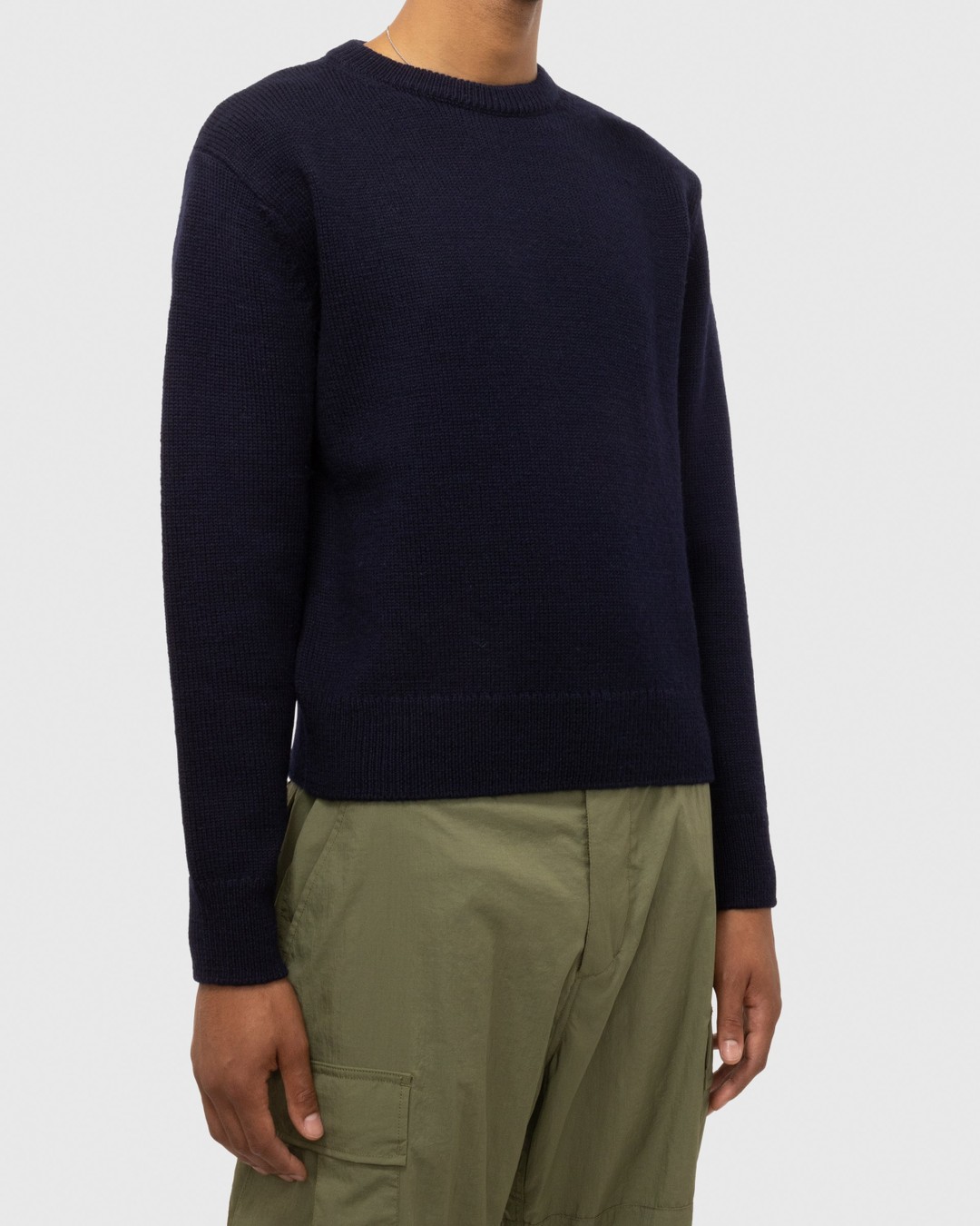 Dries van Noten – Nelson Sweater Blue - Knitwear - Blue - Image 2