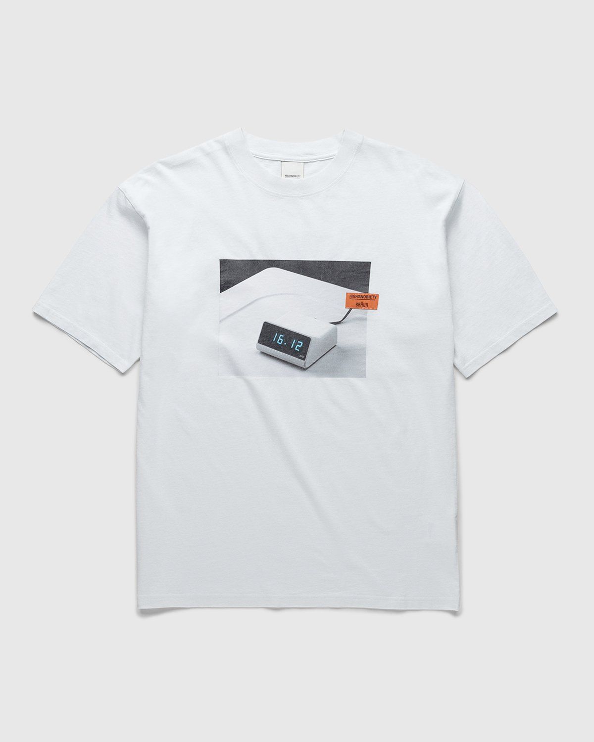 BRAUN x Highsnobiety – DN 40 T-Shirt Light Grey - Tops - Grey - Image 1