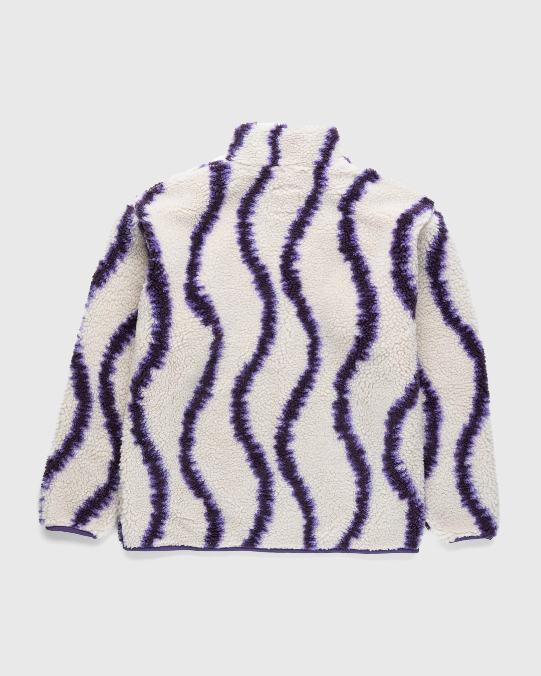 Gramicci – Sherpa Jacket Natural Swirl - Fleece - Beige - Image 2