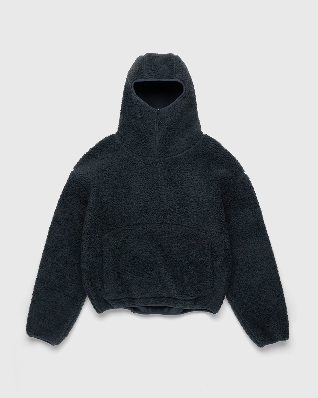 Entire Studios – Fluffy Fleece Charcoal - Fleece - Grey - Image 1