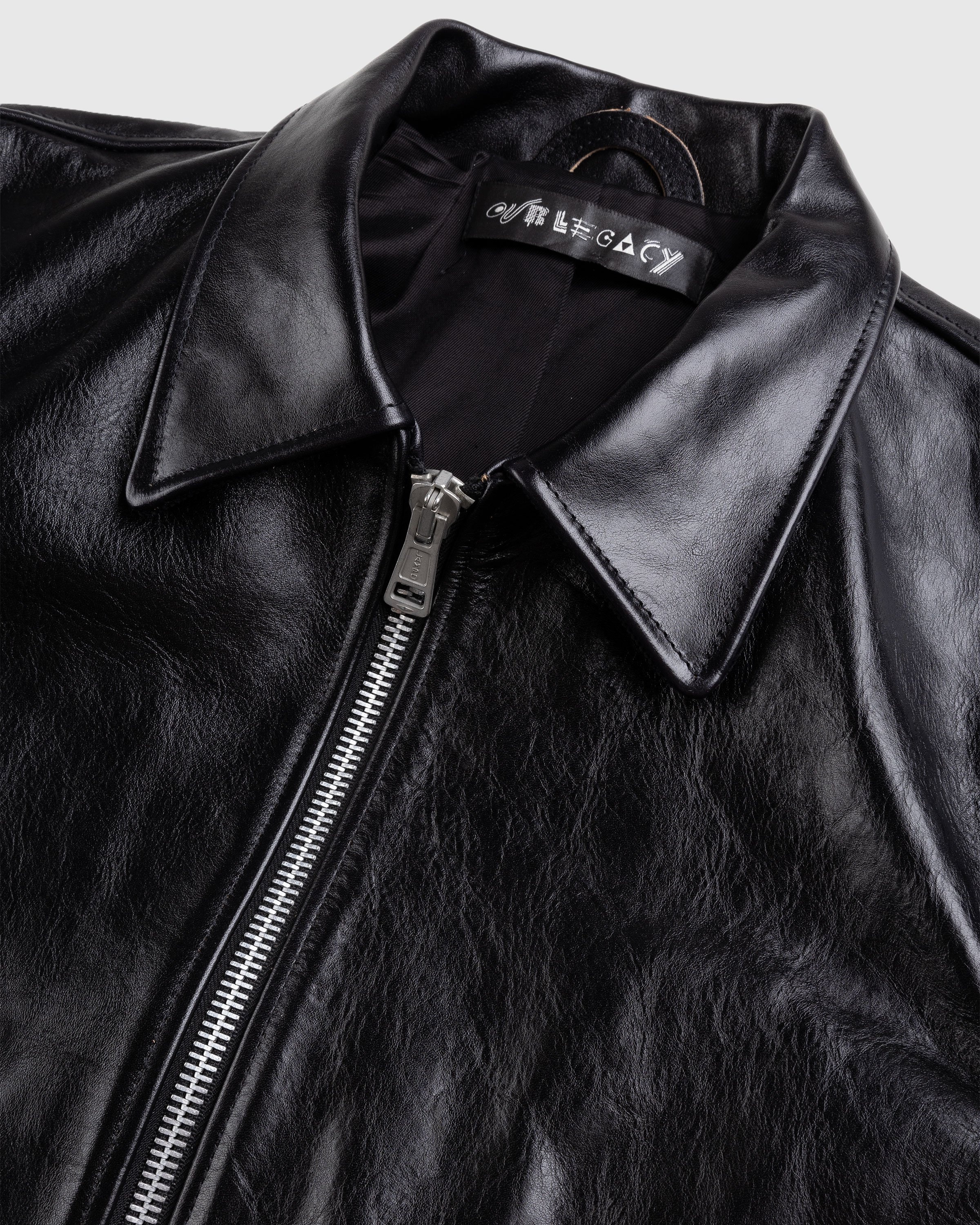 Extra small leather jacket top
