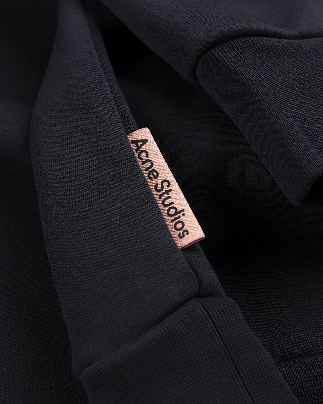 Acne Studios – Brushed Sweatshirt Black - Sweats - Black - Image 4