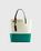 Marni – Tribeca Two-Tone Tote Bag White/Green - Bags - Multi - Image 1