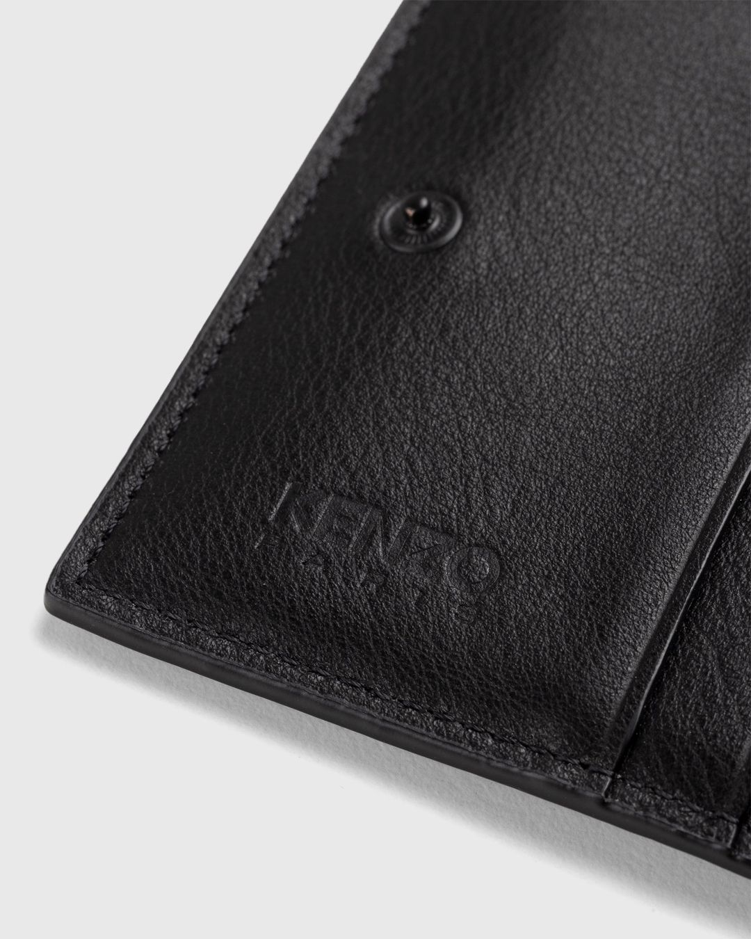 Kenzo Crest Foldable Wallet Black Highsnobiety Shop