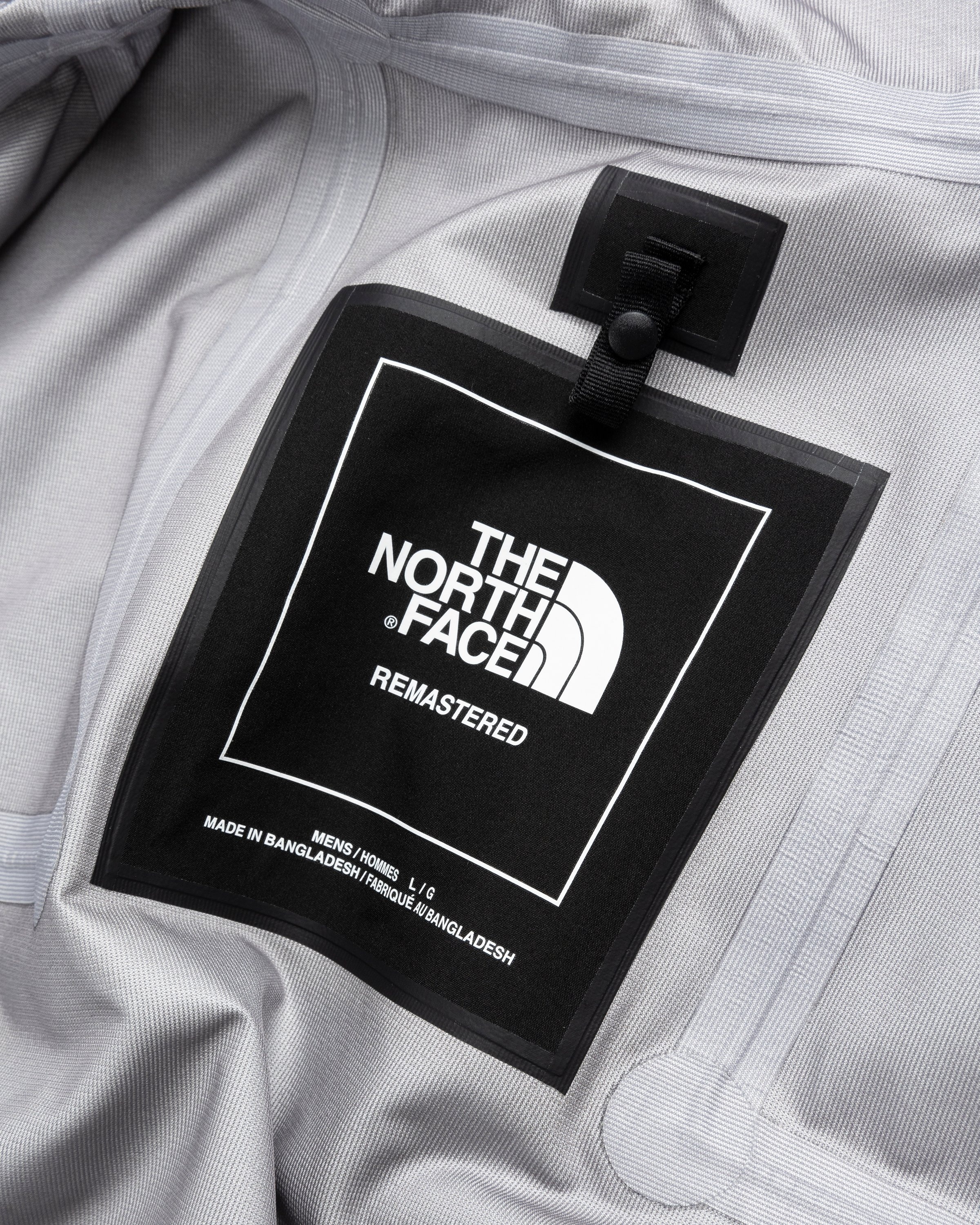 North face jacket silver hot sale