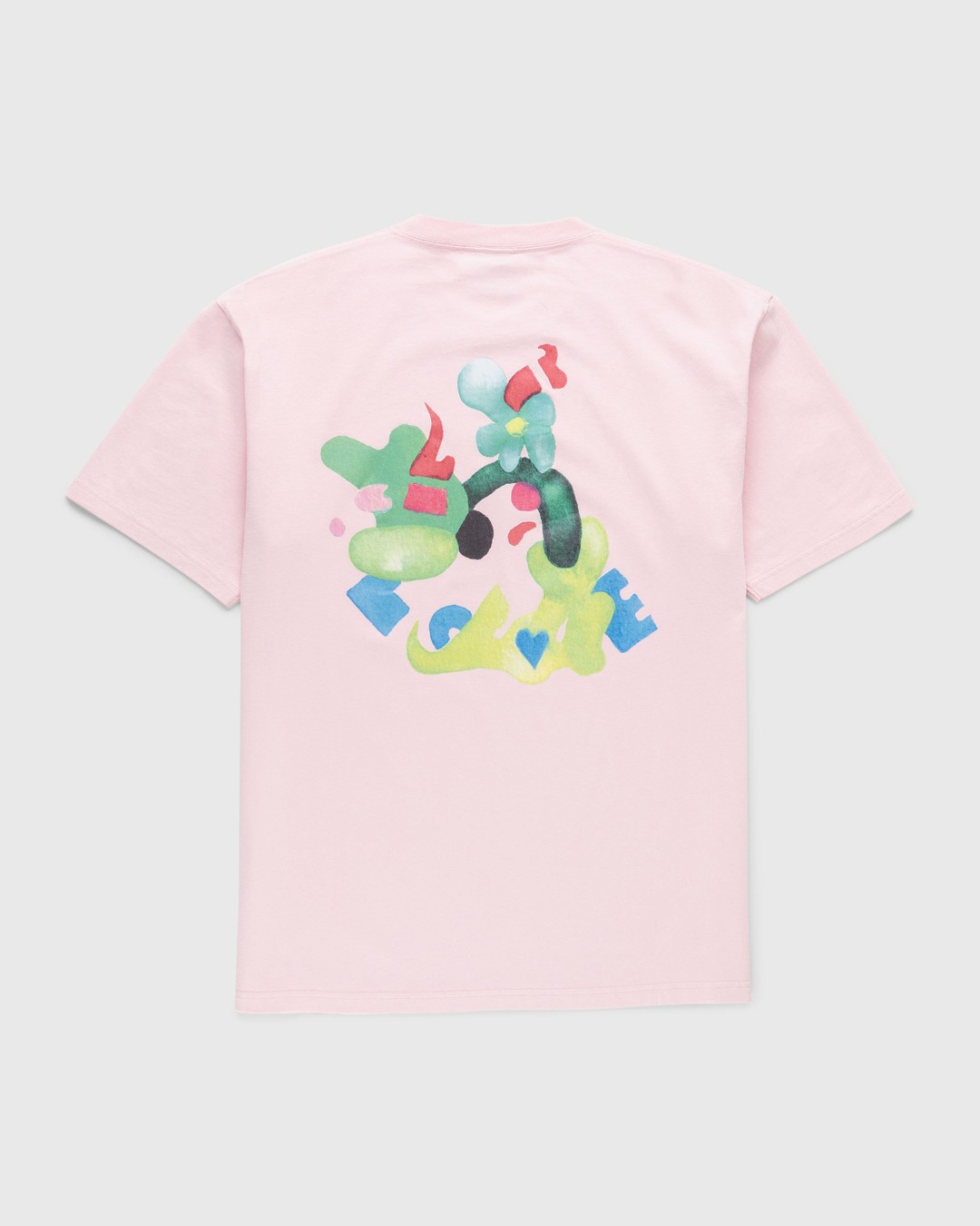 NTS x Highsnobiety – Graphic T-Shirt Pink  - Tops - Pink - Image 1