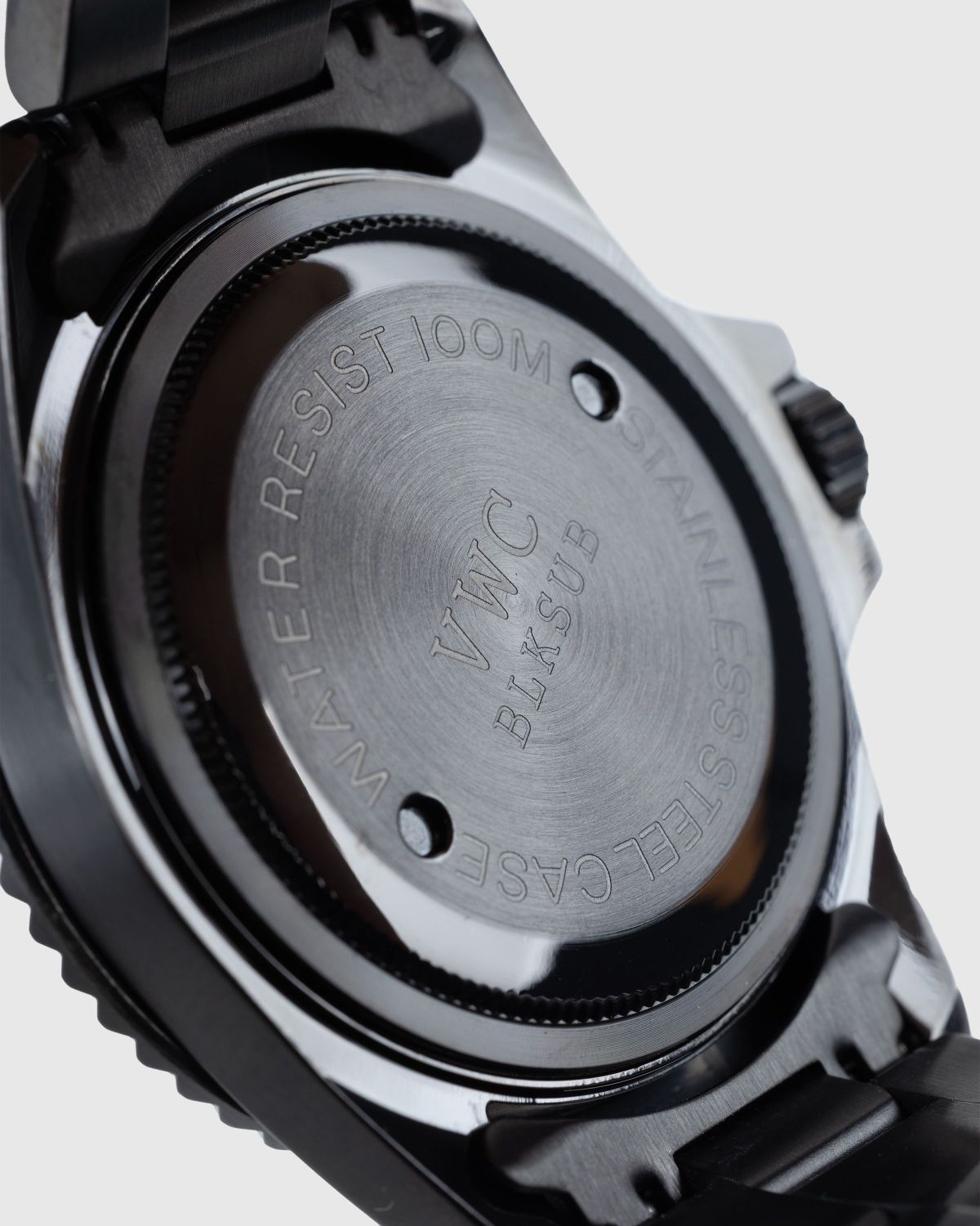 Vague Watch Co. – Black Sub Steel - Watches - Black - Image 3