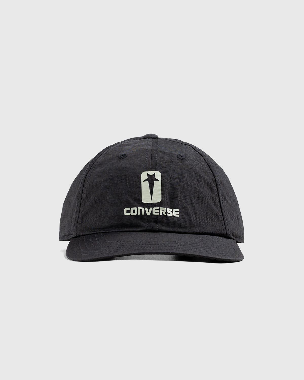 Converse x Rick Owens – DRKSHDW Dad Cap Black/Pelican - Hats - Black - Image 2