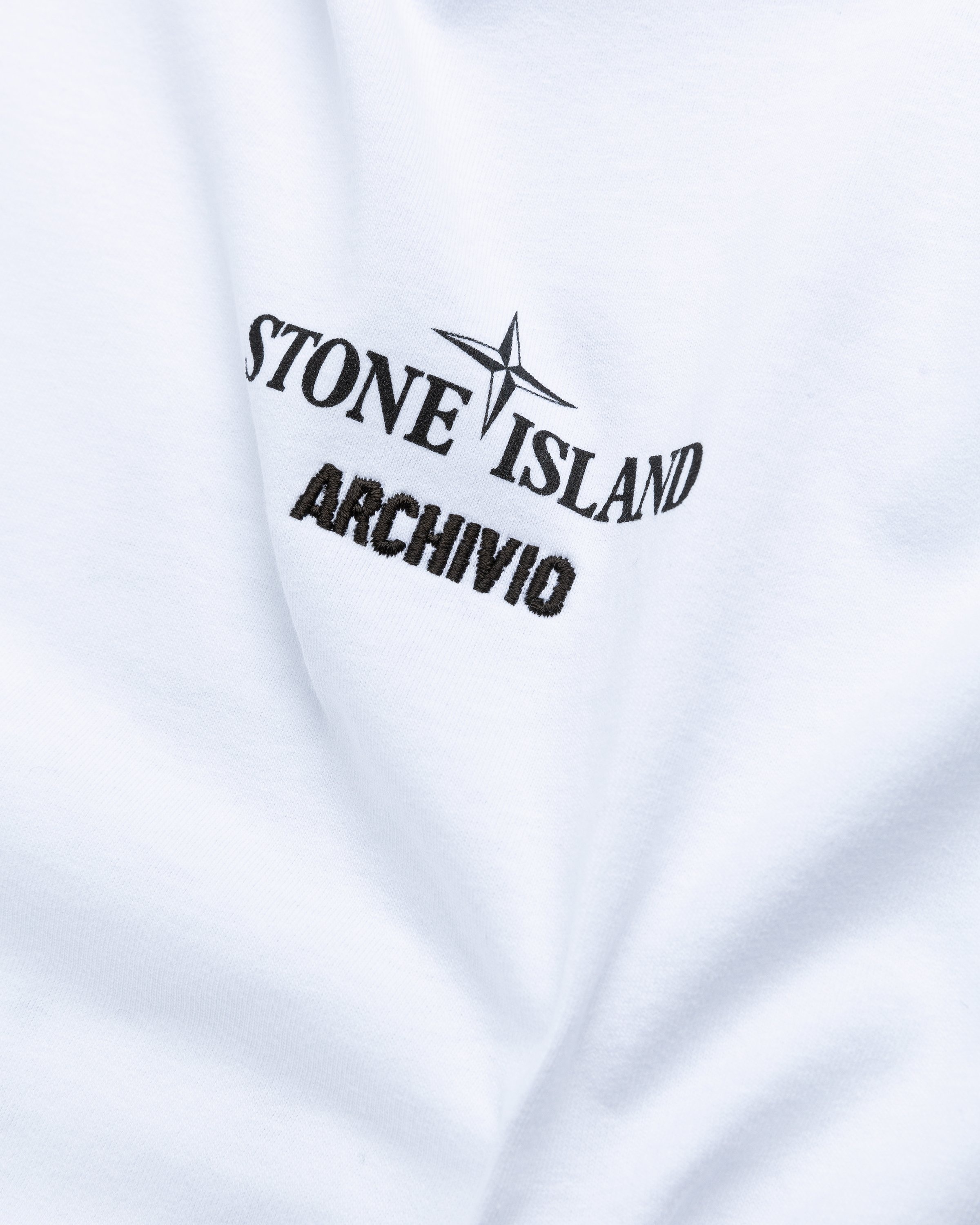 Stone Island – Archivio T-Shirt White - T-shirts - White - Image 3