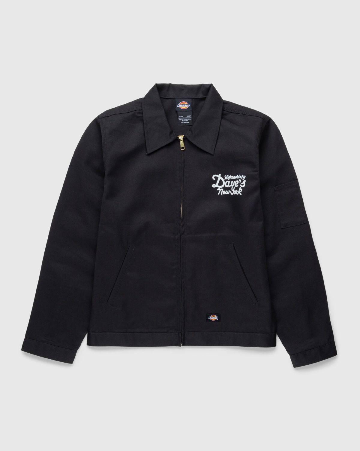 Dave's New York x Highsnobiety – Dickies Eisenhower Jacket Black - Outerwear - Black - Image 2