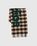 Acne Studios – Check Logo Scarf Brown/Green - Scarves - Multi - Image 2