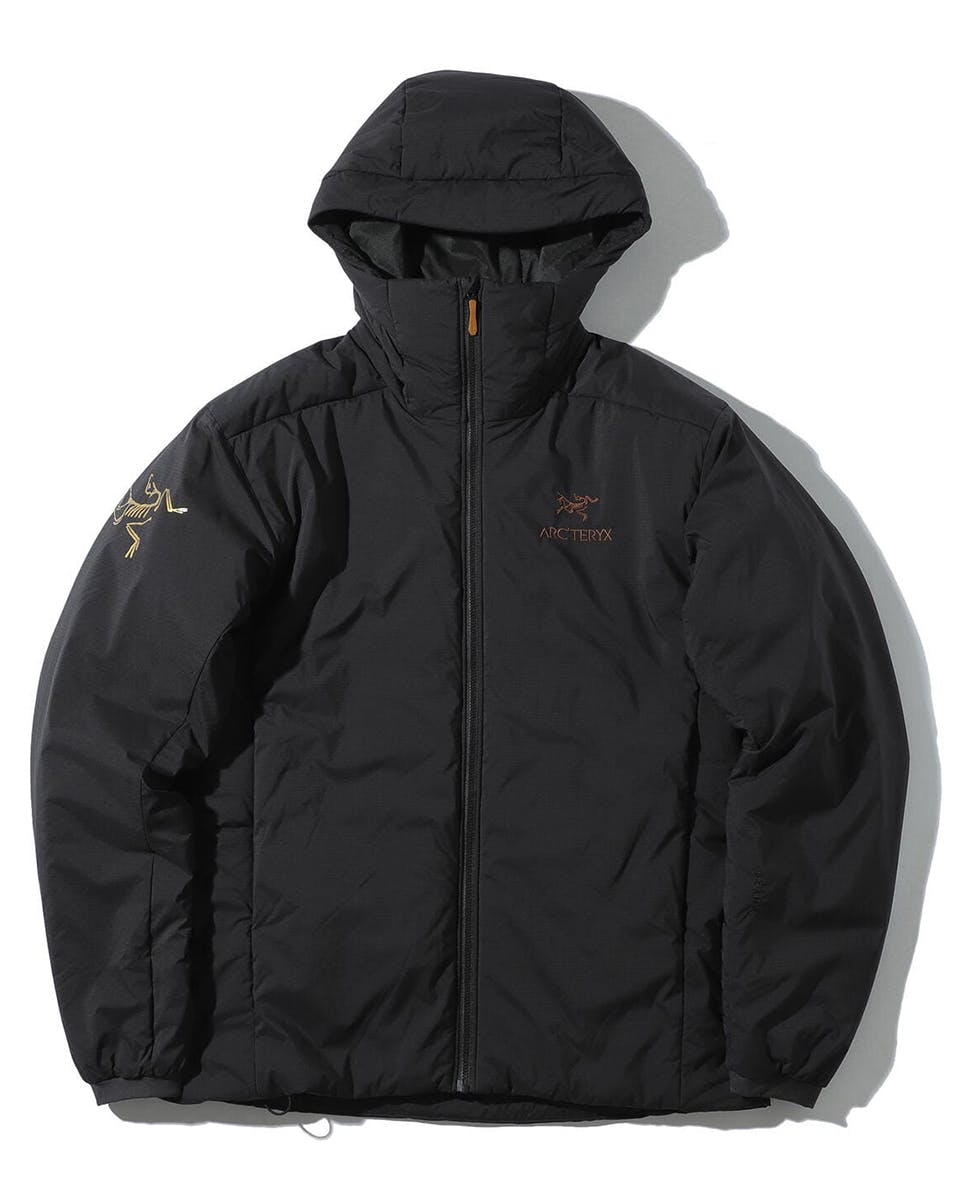 beams arcteryx fall winter 2021 fw21 black gold zeta sl atom ar hoody jacket mantis 1 2 bag collaboration collection