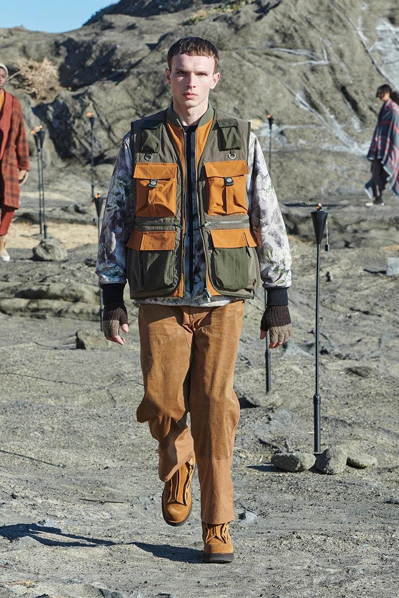 White Mountaineering Showcases FW22 Collection at PFW