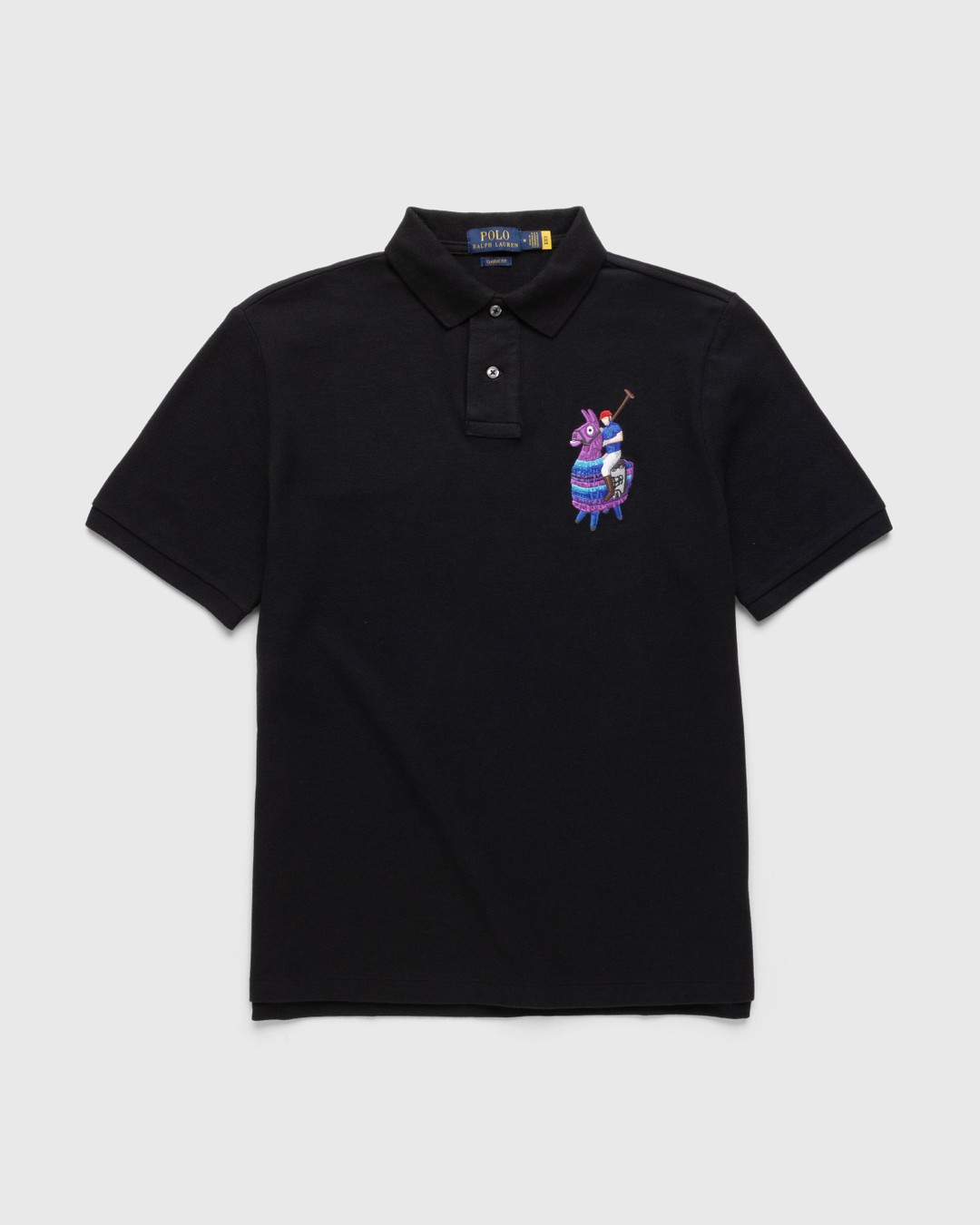 Ralph Lauren x Fortnite – Short Sleeve Polo Shirt Black - Polos - Black - Image 1