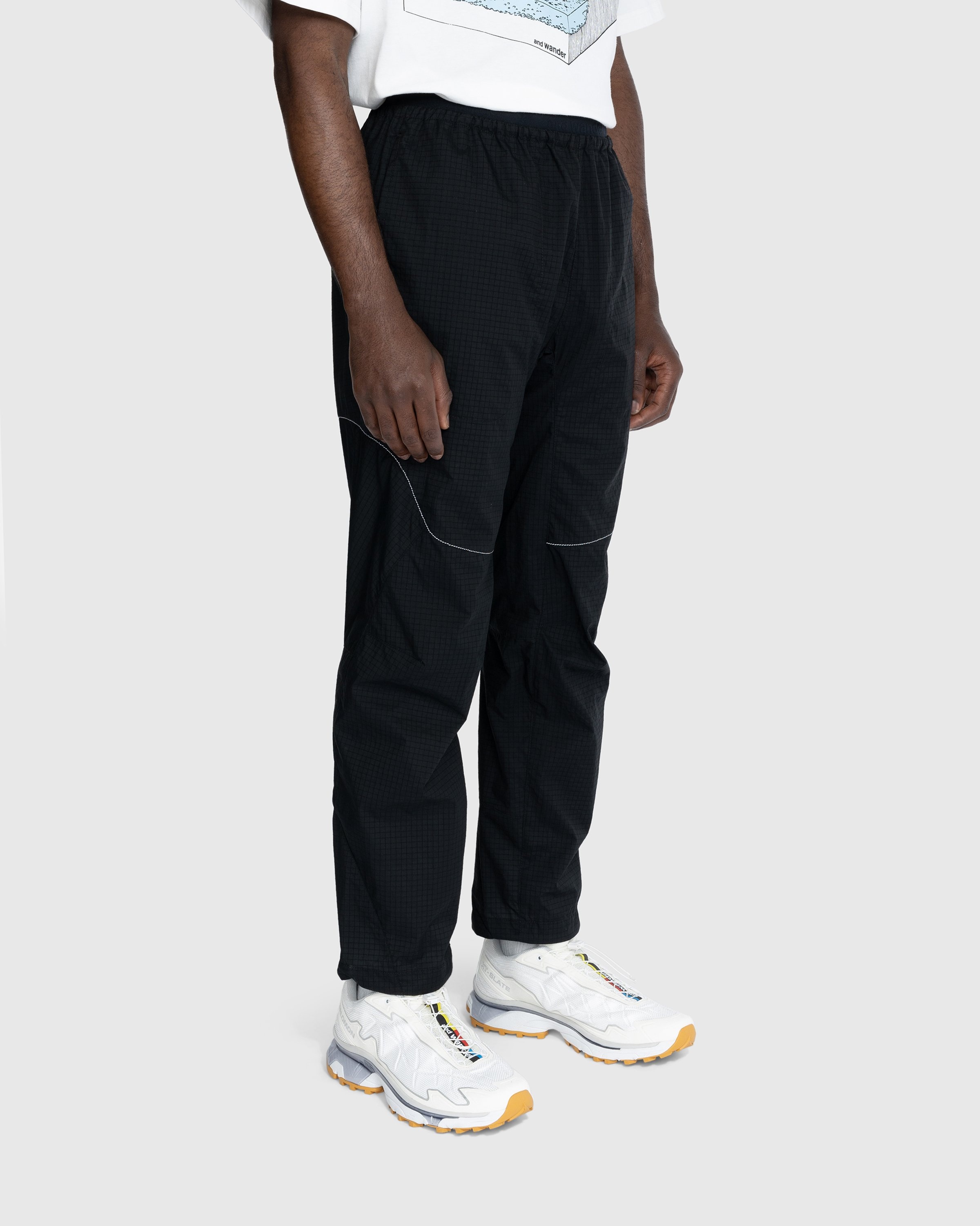 And Wander – Breath Ripstop Light Pants Black - Pants - Black - Image 3