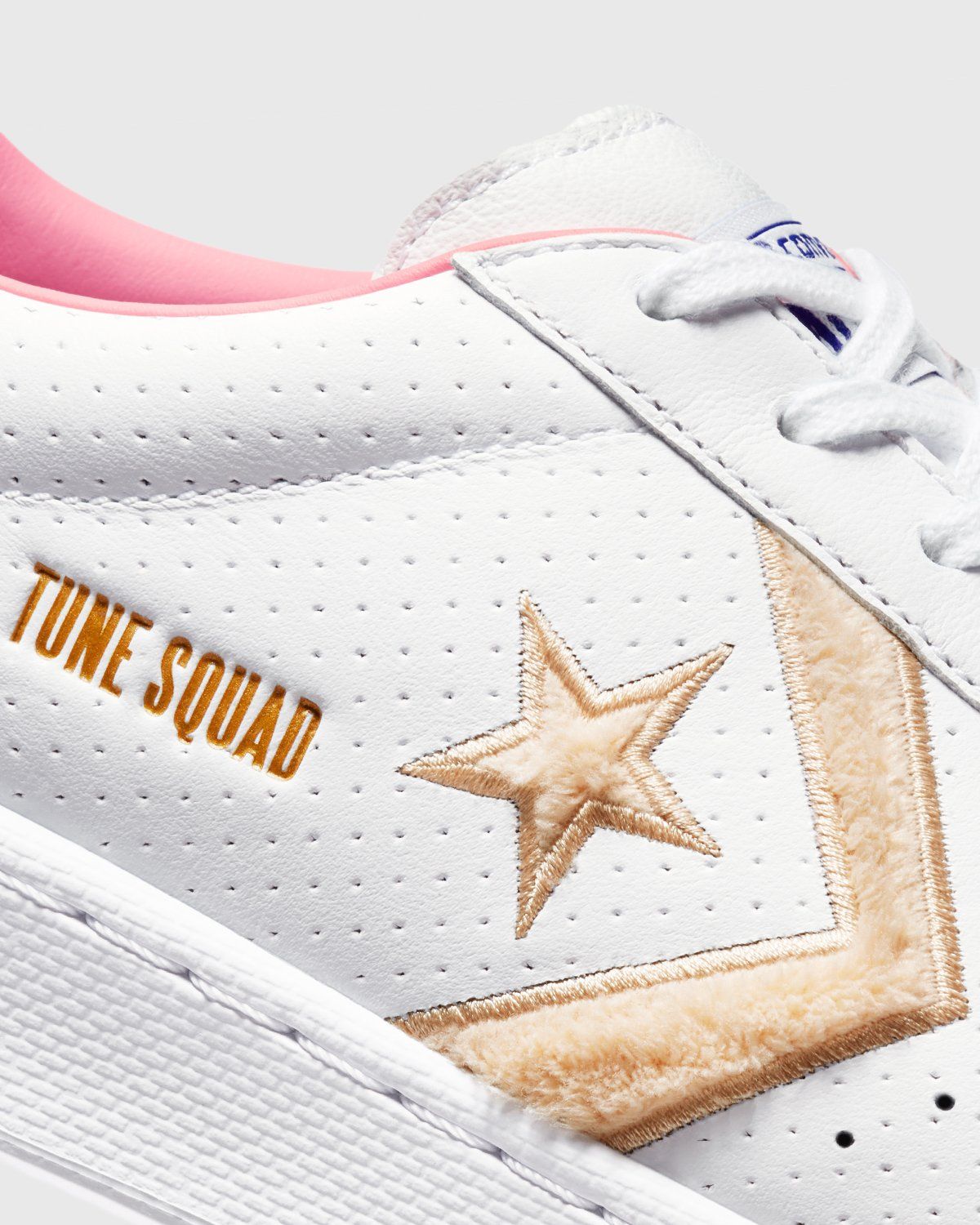 Converse pro top leather pink
