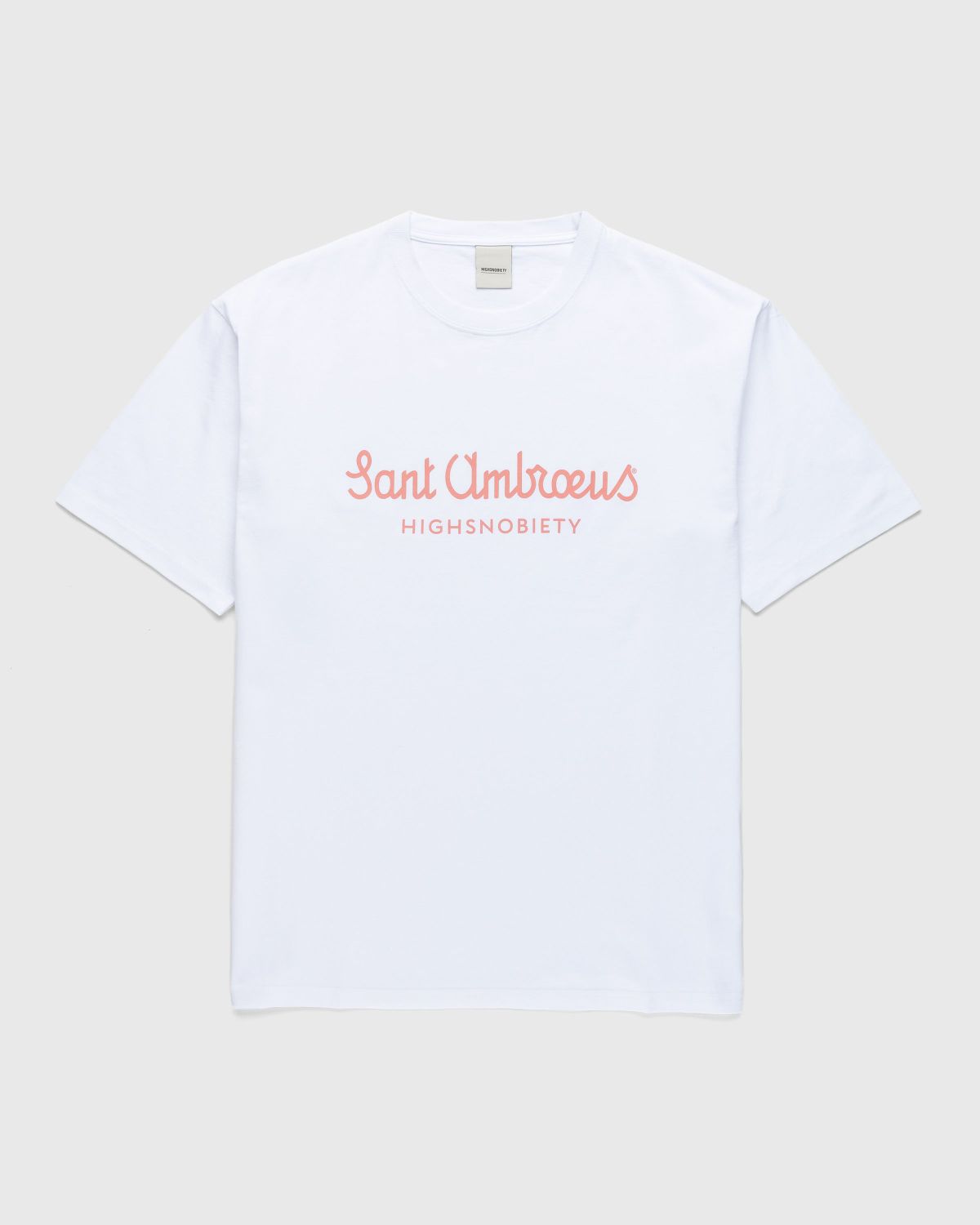 Highsnobiety x Sant Ambroeus – T-Shirt White  - T-shirts - White - Image 1