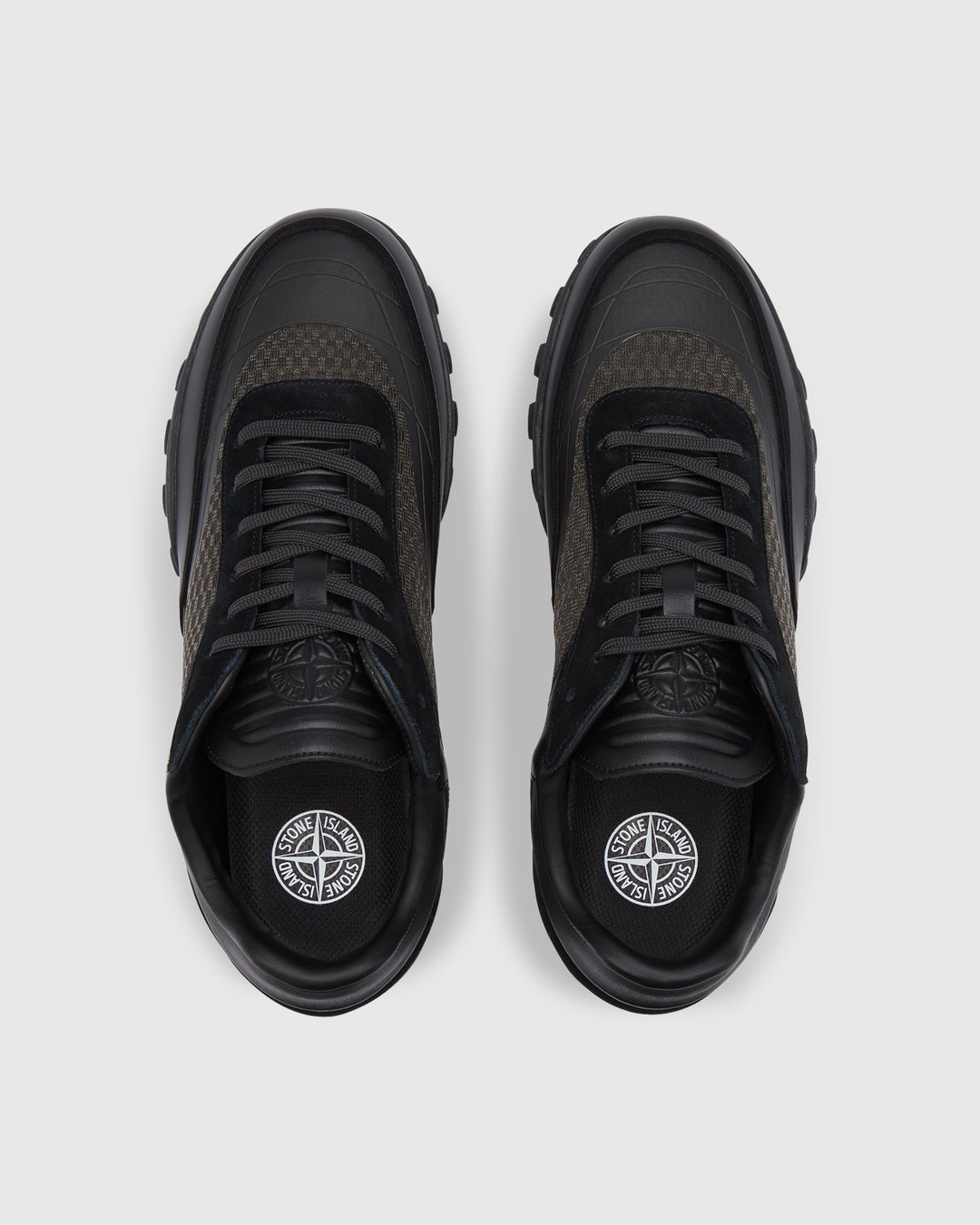 Stone Island – Football Black 78FWS022 - Sneakers - Black - Image 4