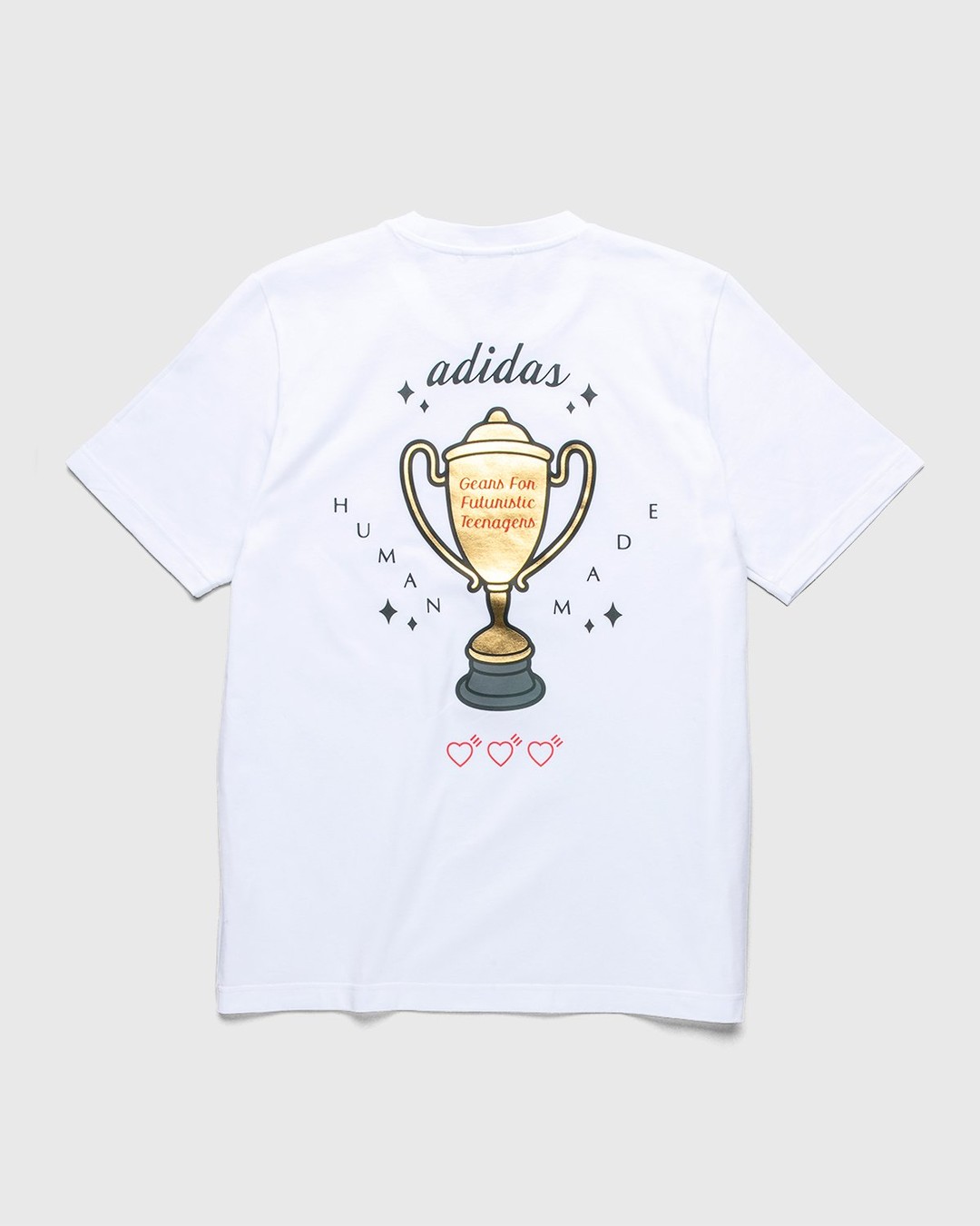 adidas Originals x Human Made – Graphic Tee White | Highsnobiety Shop