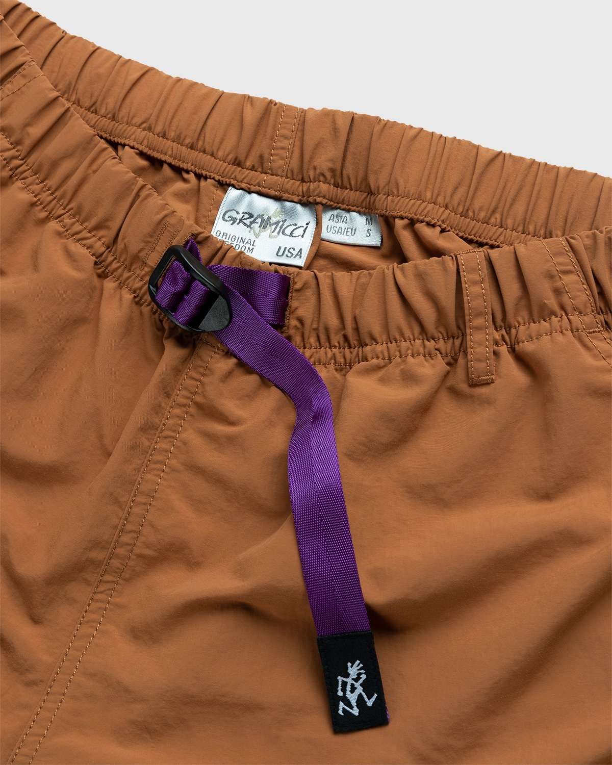 Gramicci x Highsnobiety – Shorts Rust - Shorts - Brown - Image 3