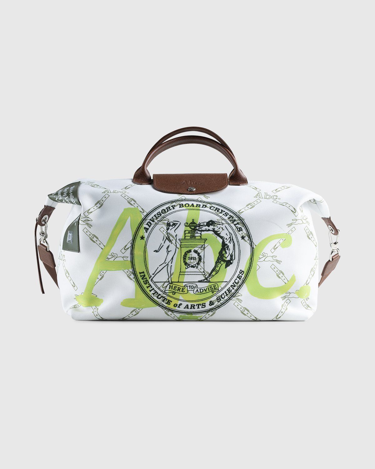 Advisory Board Crystals x Longchamp x Highsnobiety – Pliage Bag - Bags - White - Image 4