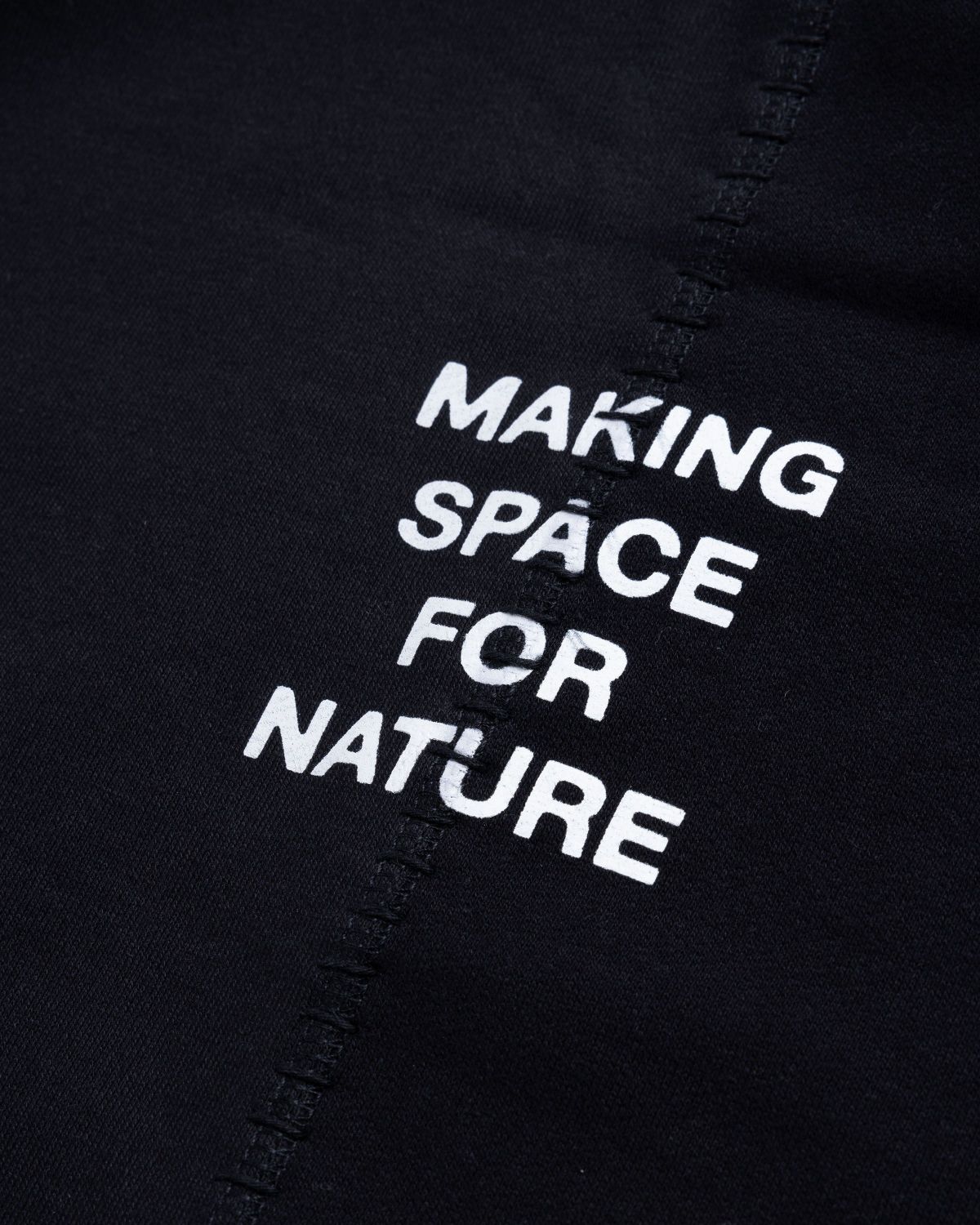 Space Available Studio – Artisan Nature Hoodie Black - Sweats - Black - Image 6
