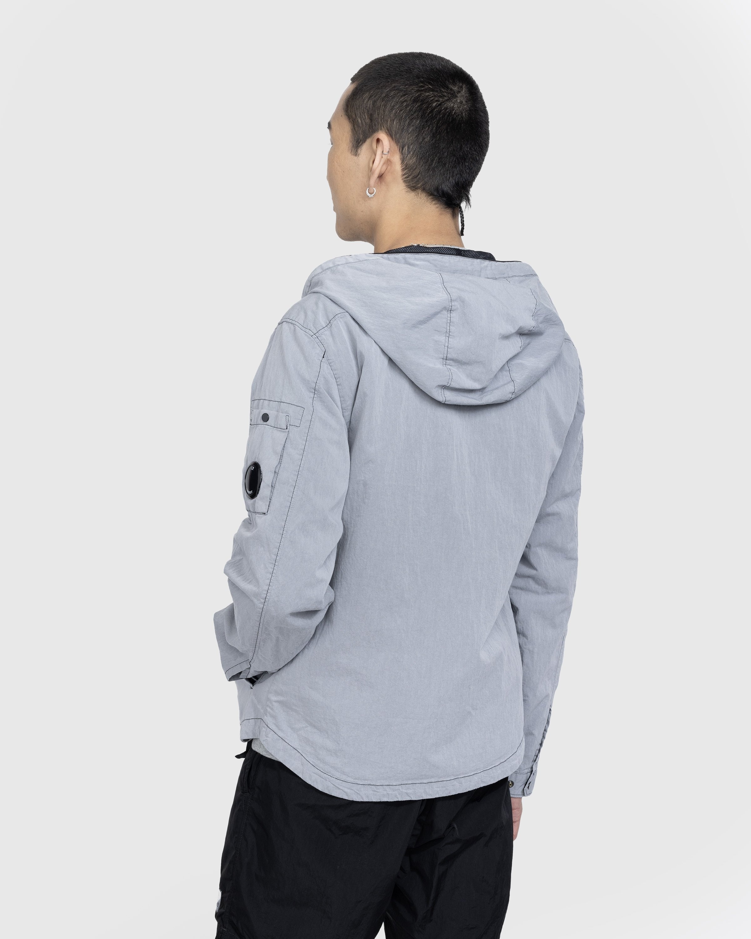 C.P. Company 50 Fili Heavy Hooded Jacket Black Highsnobiety Shop