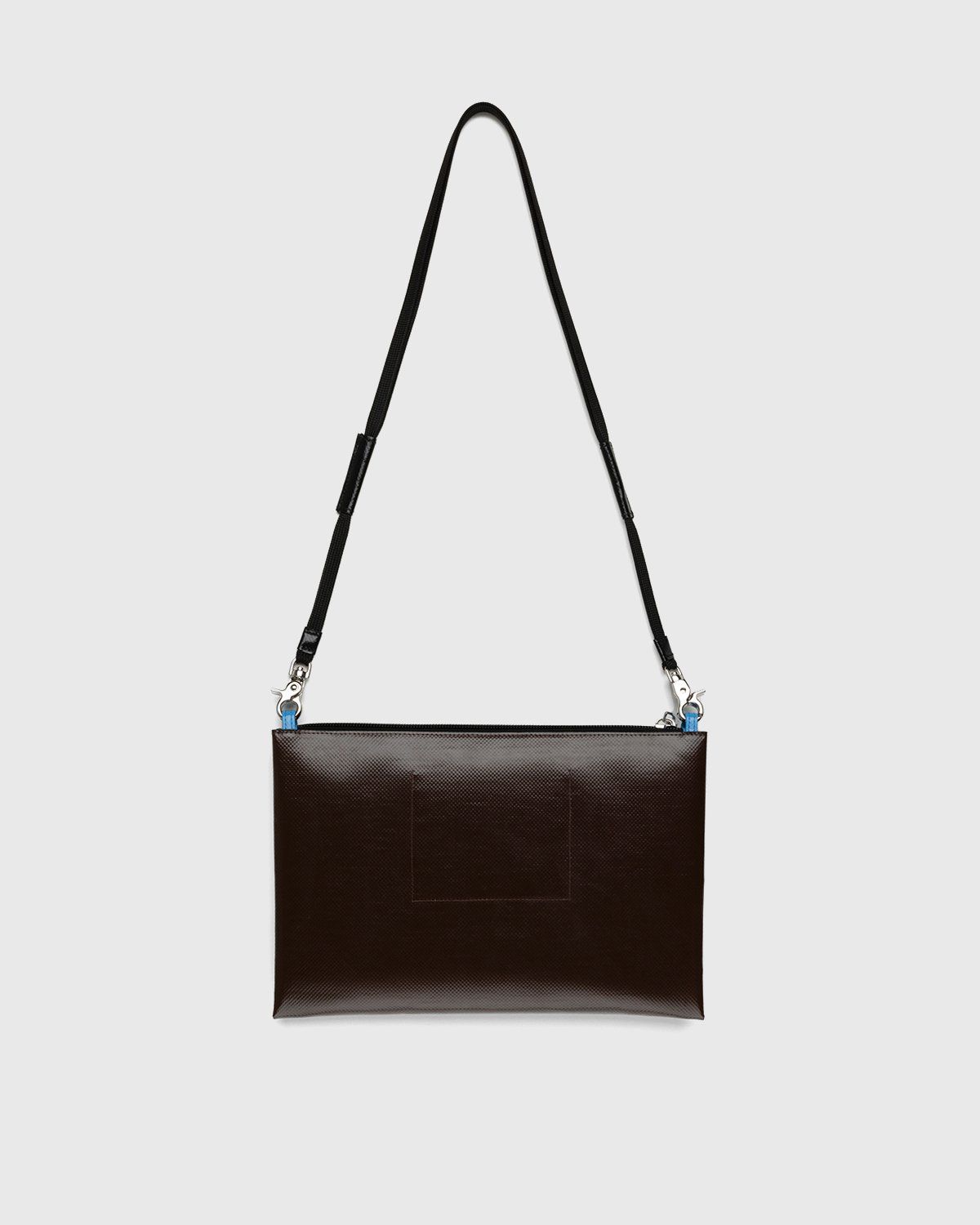 Marni – PVC Tribeca Crossbody Bag Blue Brown - Bags - Blue - Image 2
