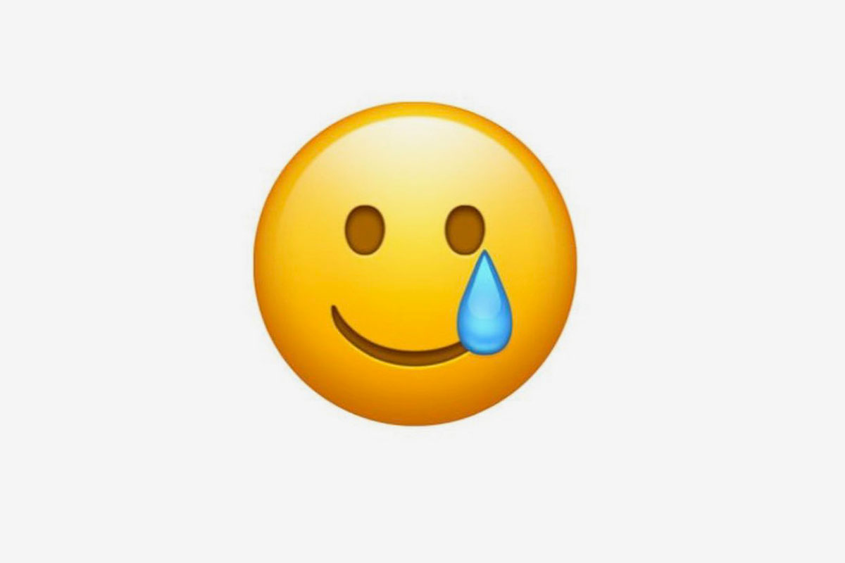 crying smiling emoji