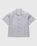 Highsnobiety – Striped Poplin Short-Sleeve Shirt White/Black - Shirts - White - Image 1