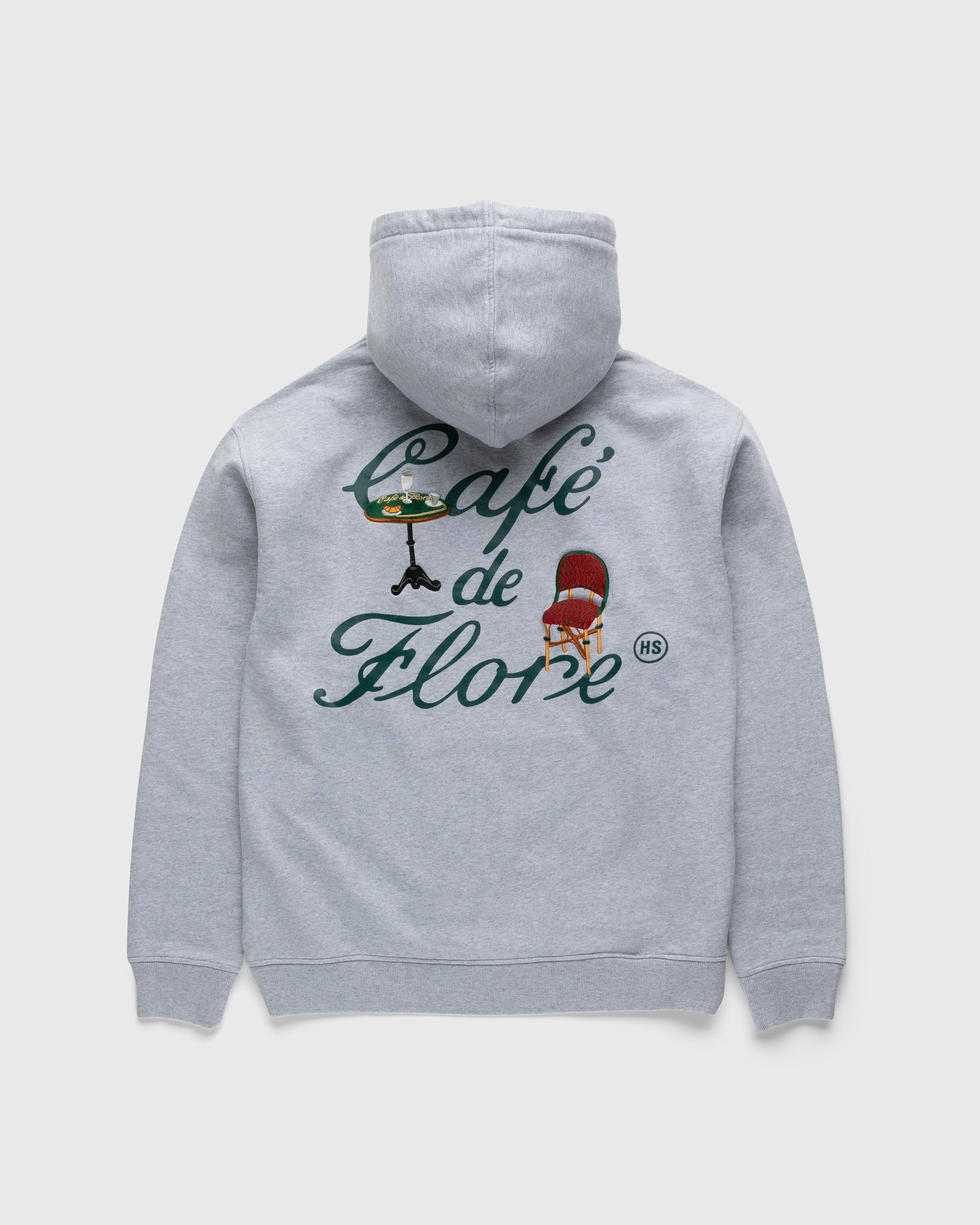 Café de Flore x Highsnobiety – Not In Paris 4 Hoodie Heather Grey - Sweats - Grey - Image 1