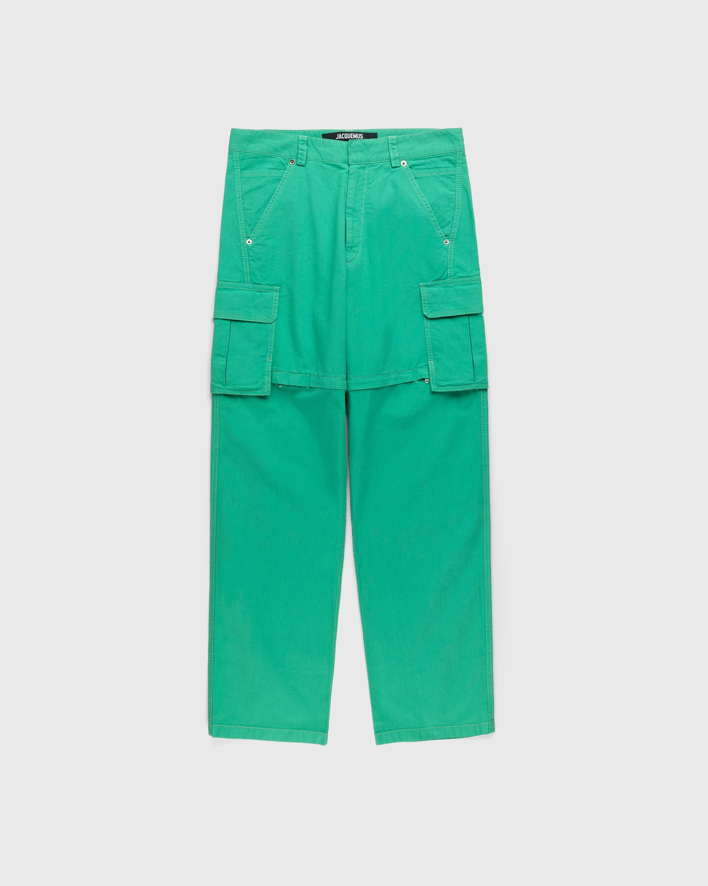 JACQUEMUS – Le Pantalon Peche Green | Highsnobiety Shop