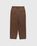 Reverse Twill Baggy Trouser Brown