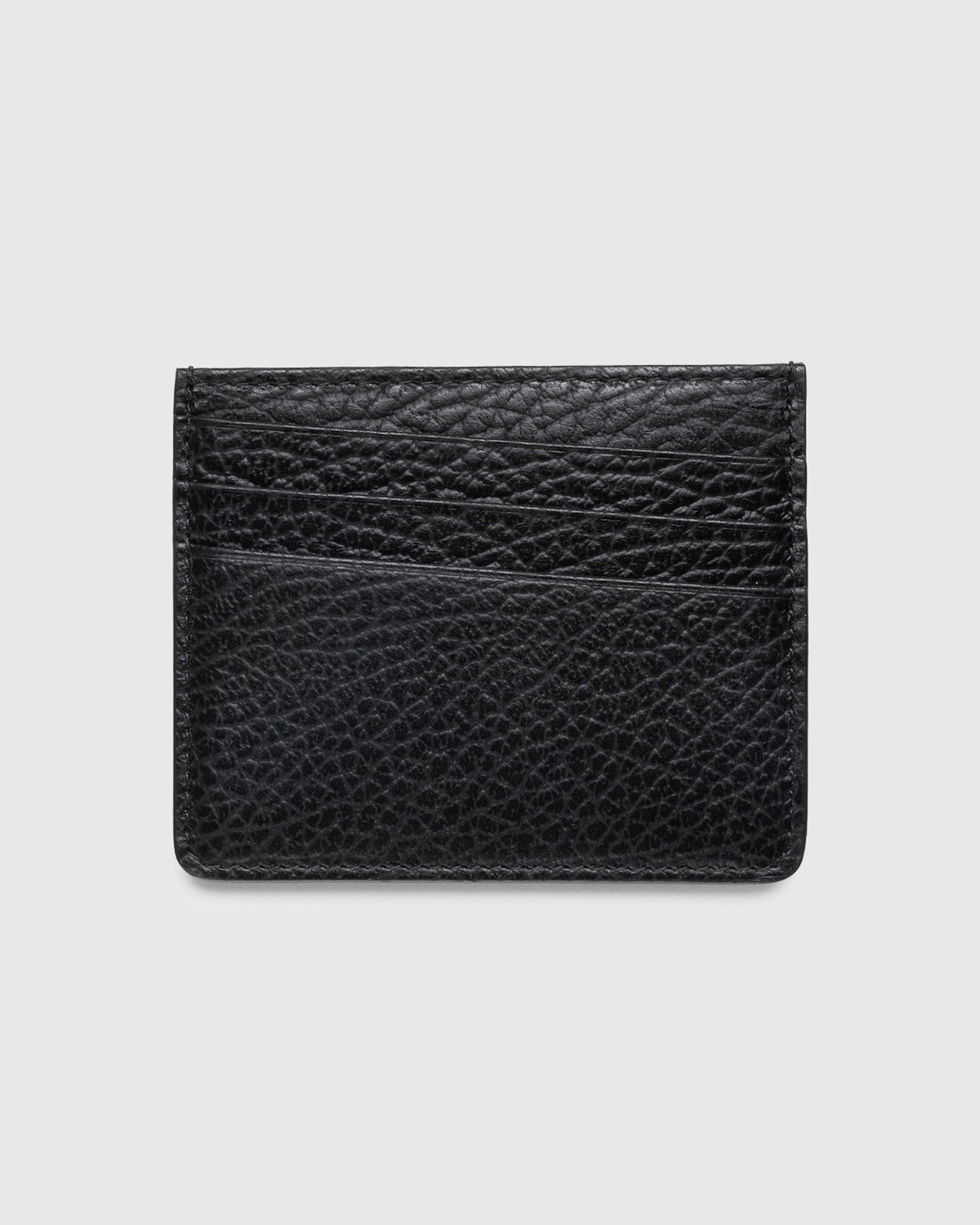 Maison Margiela – Leather Cardholder Black - Card Holders - Black - Image 2