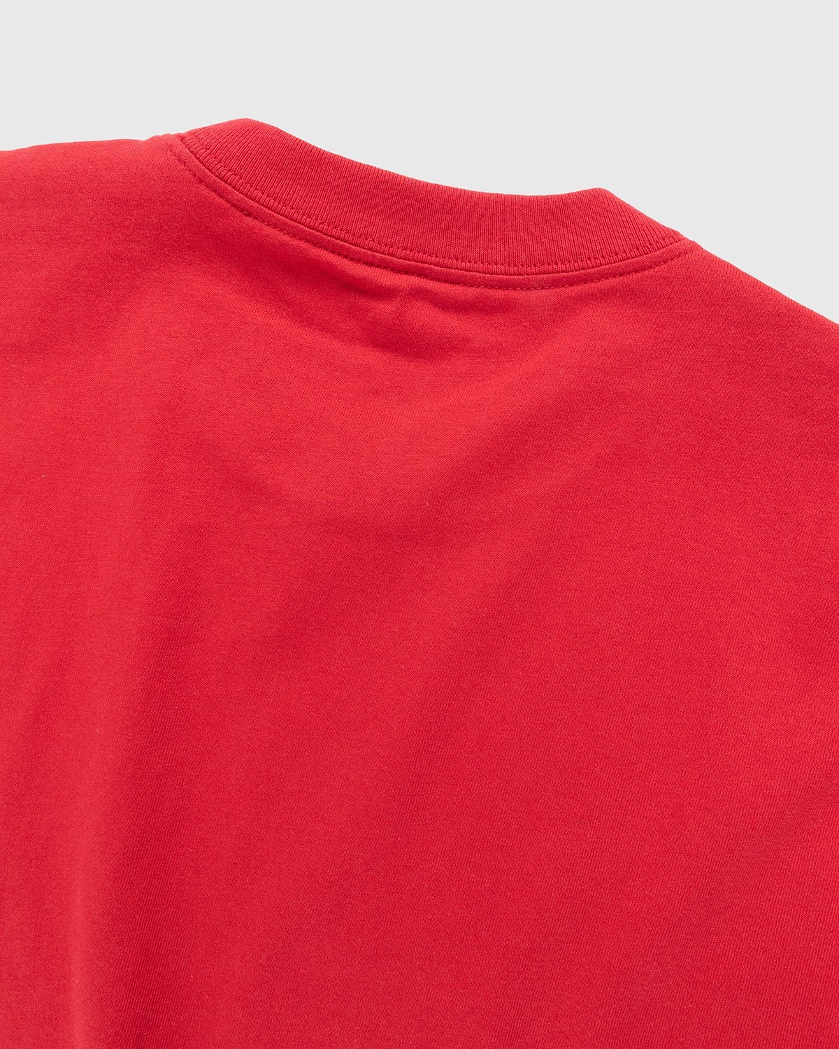 Carhartt WIP – University Script T-Shirt Cornel White - T-Shirts - Red - Image 3