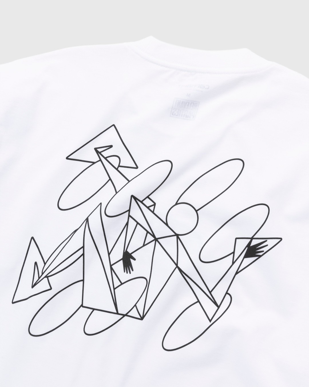 Carhartt WIP – Rush Hour T-Shirt White/Black - Tops - White - Image 4