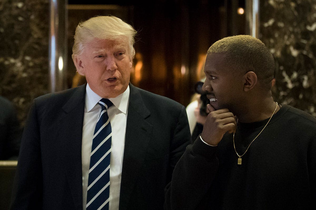 kanye west economics Adidas donald trump