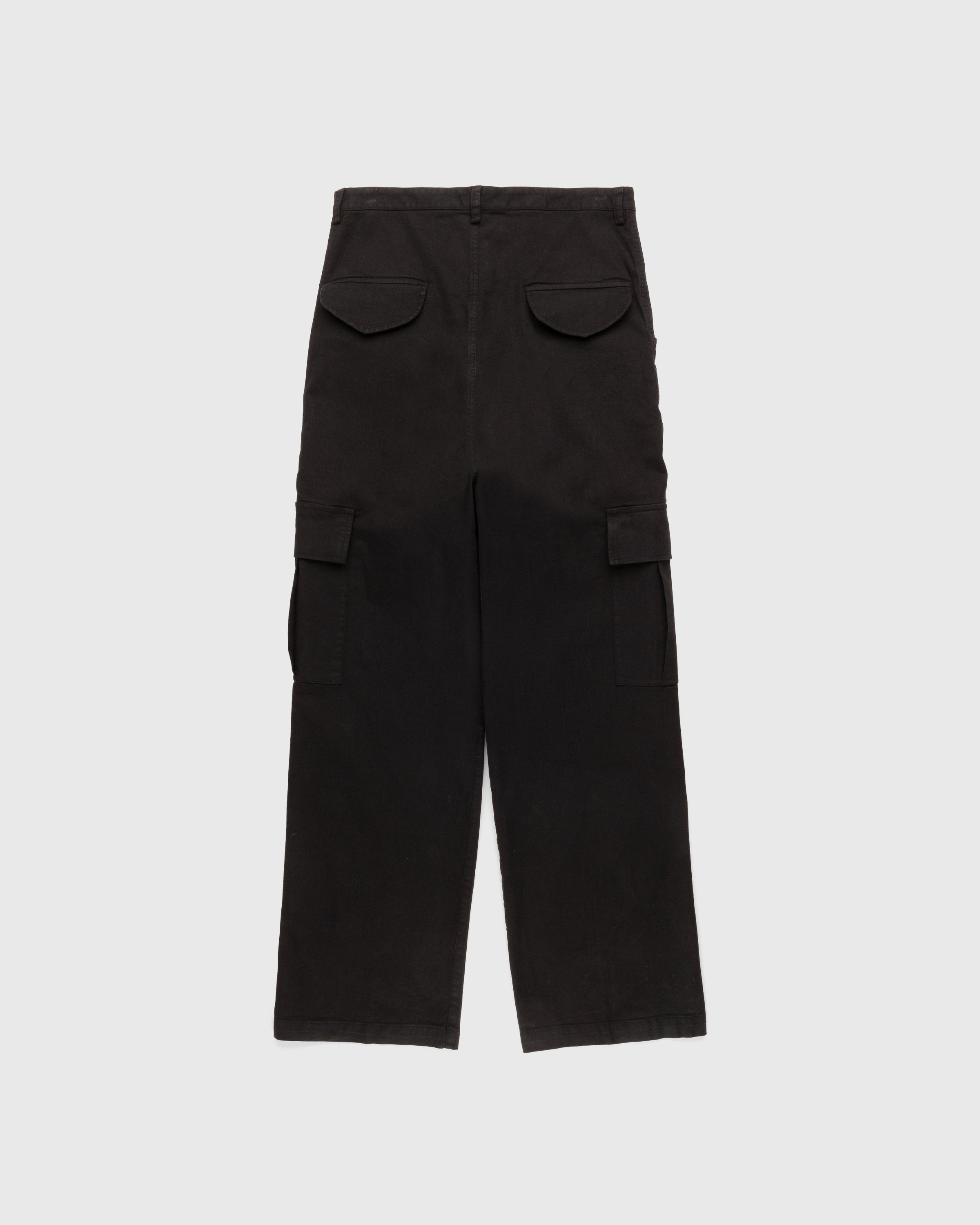Winnie New York – Linen Cargo Pants Black - Pants - Black - Image 2