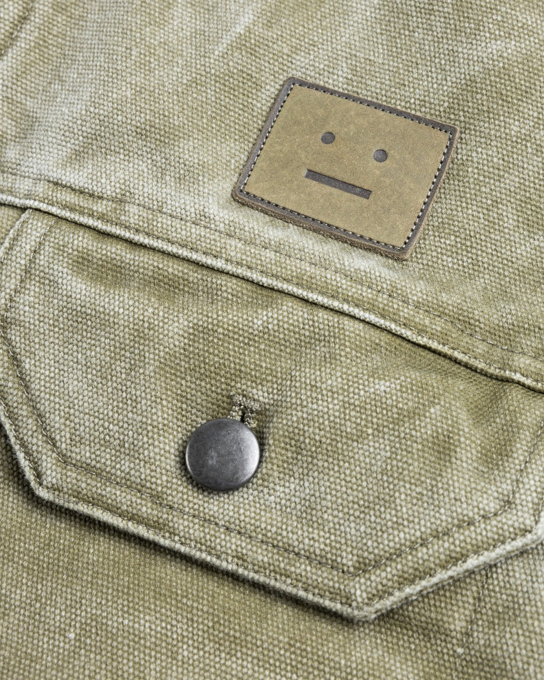 Acne Studios – Canvas Padded Jacket Khaki Beige - Outerwear - Green - Image 6