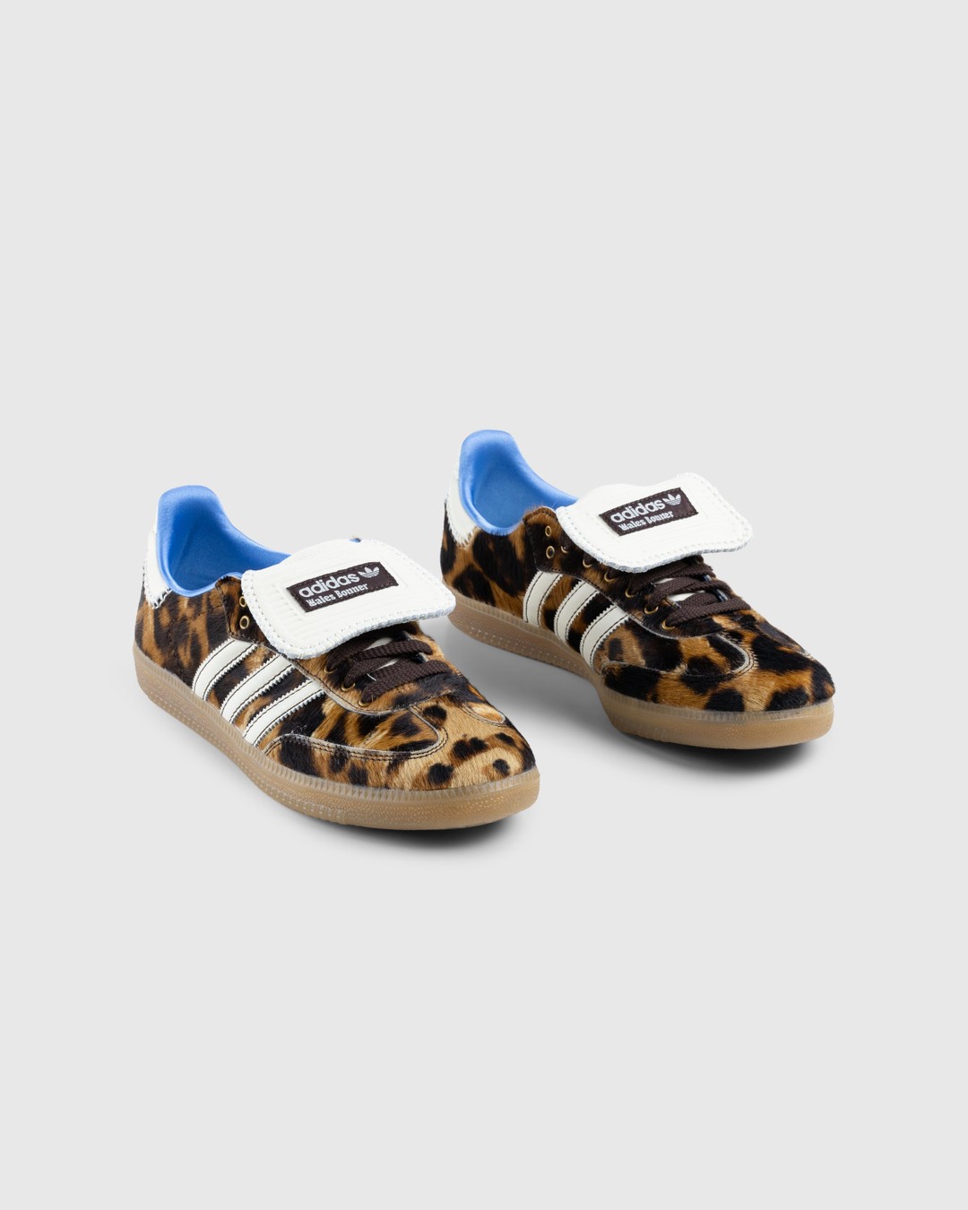 Adidas x Wales Bonner – Pony Leo Samba Dark Brown/Cream White - Sneakers - Brown - Image 3