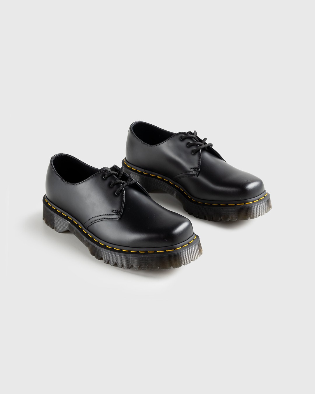 Dr. Martens – 1461 Bex Squared Black Polished Smooth - Shoes - Black - Image 3